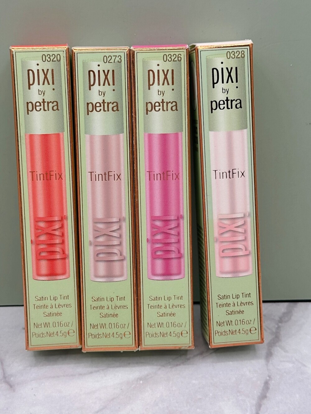 Pixi  Satin Lip Tint  - 4 PACK